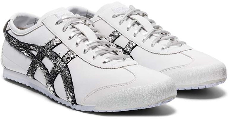 Onitsuka Tiger鬼塚虎 MEXICO 66 復古 低筒 運動休閒鞋 男女同款 白黑銀 Lookbook Onitsuka Tiger鬼塚虎 MEXICO 66 復古 低筒 運動休閒鞋 男女同款 白黑銀