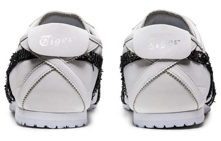 Shop Onitsuka Tiger鬼塚虎 MEXICO 66 復古 低筒 運動休閒鞋 男女同款 白黑銀