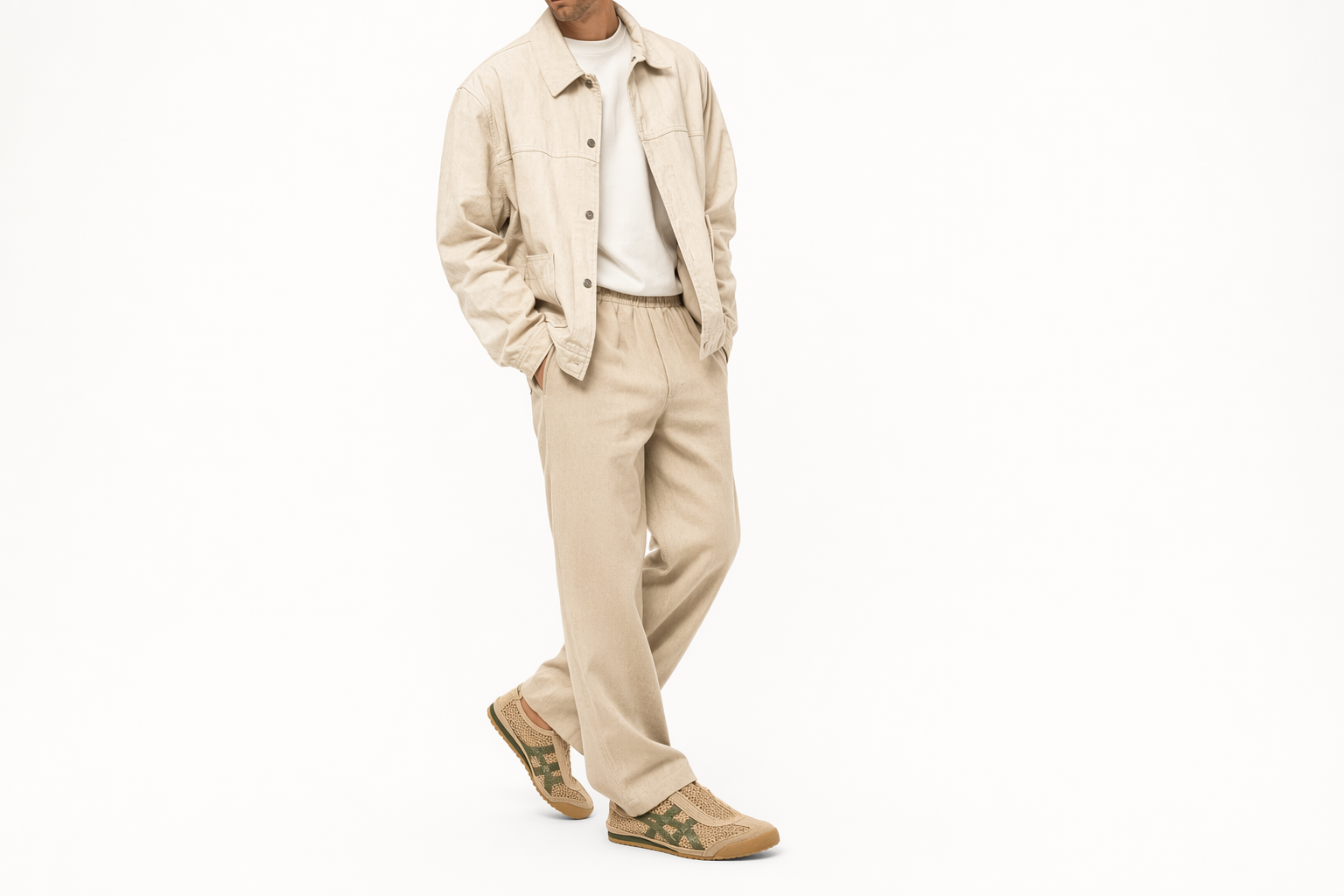 Order Onitsuka Tiger Mexico 66 Sabot 'Beige Green' 1183C123-252