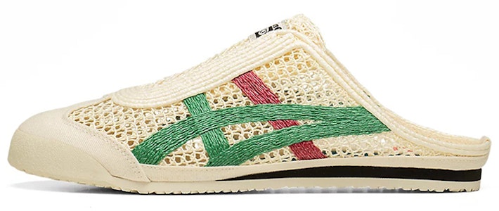 鬼冢虎 MEXICO 66 浅口鞋 '奶油绿红' 1183A707-107 Buy 鬼冢虎 MEXICO 66 浅口鞋 '奶油绿红' 1183A707-107