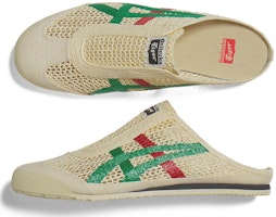 Onitsuka Tiger Mexico 66 Sabot 'Krim Hijau Merah' 1183C123-103 Order Onitsuka Tiger Mexico 66 Sabot 'Krim Hijau Merah' 1183C123-103