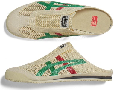 鬼冢虎 Mexico 66 Sabot '奶油绿红' 1183C123-103 Order 鬼冢虎 Mexico 66 Sabot '奶油绿红' 1183C123-103