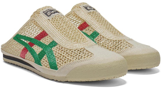 鬼冢虎 Mexico 66 Sabot '奶油绿红' 1183C123-103 Lookbook 鬼冢虎 Mexico 66 Sabot '奶油绿红' 1183C123-103