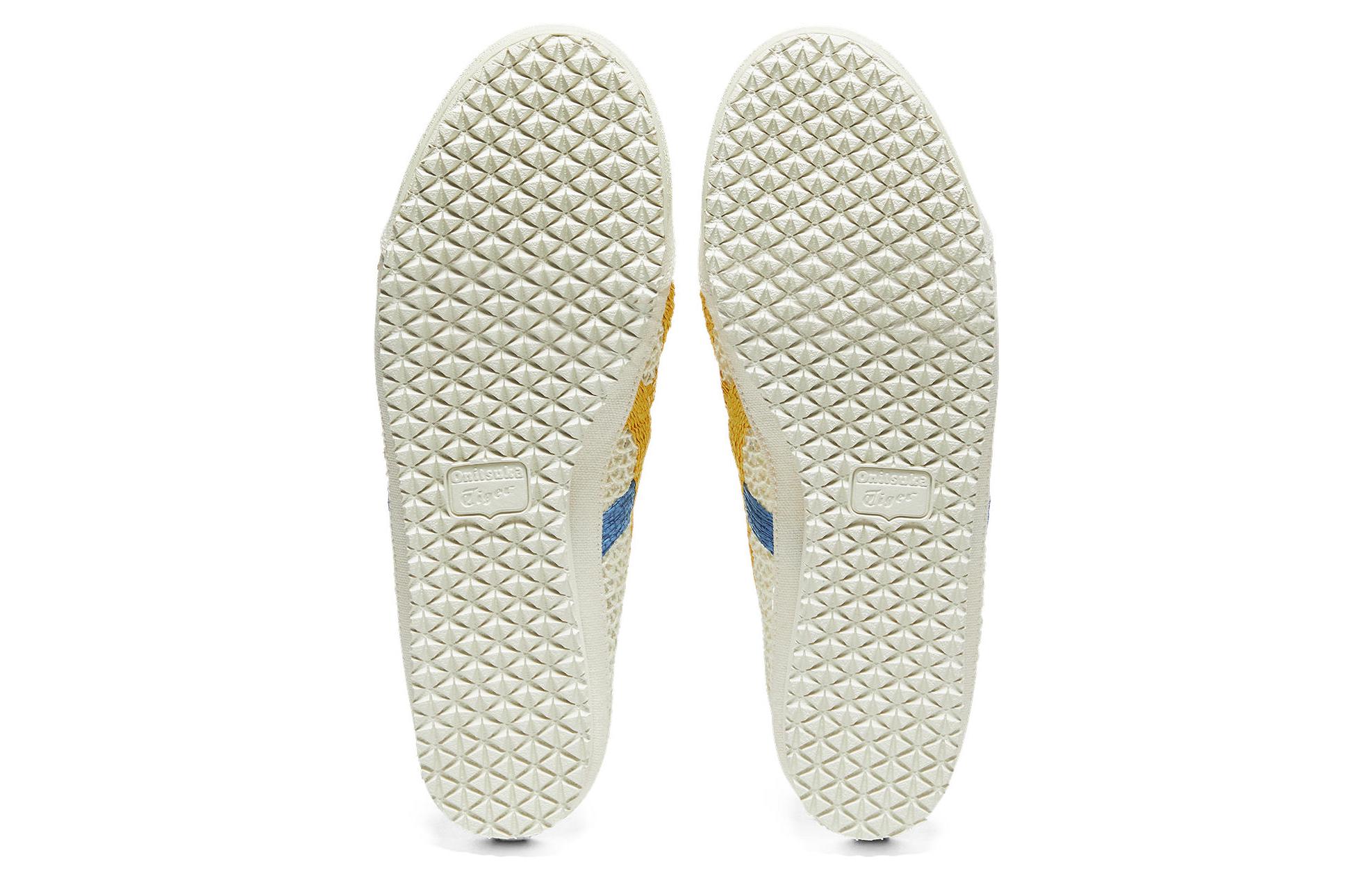 Details for Onitsuka Tiger鬼塚虎 MEXICO 66巧克力運動拖鞋 男女同款 藍黃