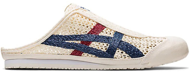 Onitsuka Tiger鬼塚虎 MEXICO 66 Sabot 鏤空鞋 透氣 低筒 運動休閒鞋 男女同款 乳白 Order Onitsuka Tiger鬼塚虎 MEXICO 66 Sabot 鏤空鞋 透氣 低筒 運動休閒鞋 男女同款 乳白