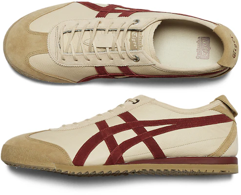 Onitsuka Tiger Mexico 66 SD 'Beige Beet Juice' Lelaki/Wanita Sneakers 1183C015-202 2