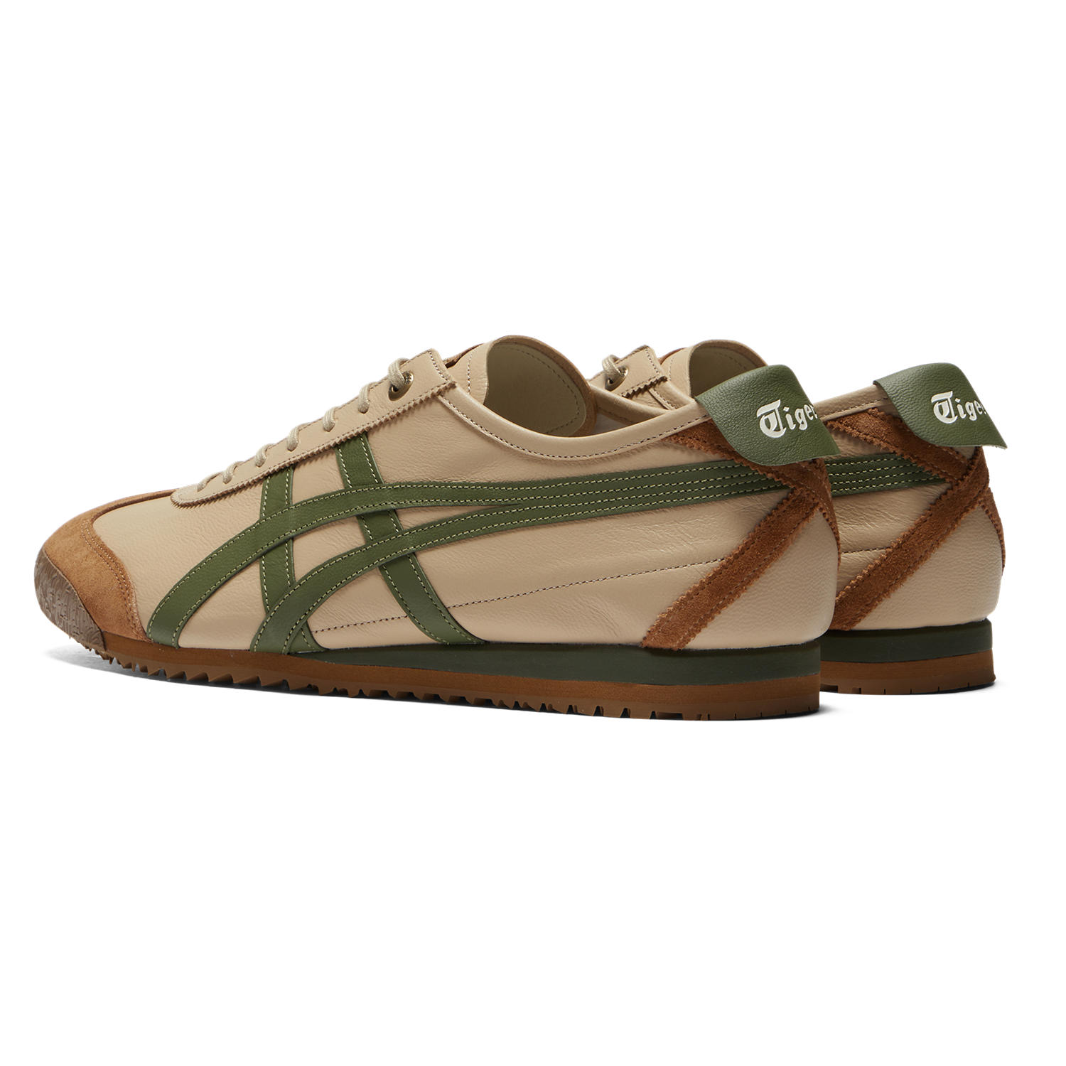 Shop Onitsuka Tiger Mexico 66 SD 'Beige Coklat Hijau' 1183A872-252