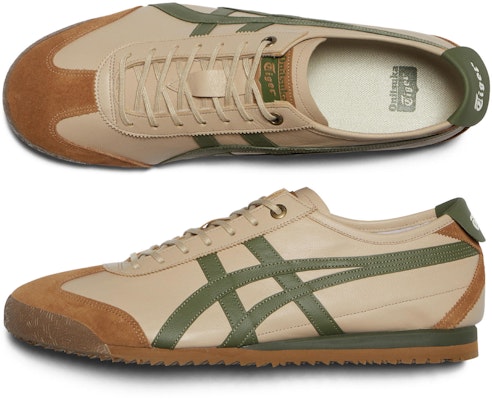 Onitsuka Tiger Mexico 66 SD 'Beige Coklat Hijau' 1183A872-252 Sizing Onitsuka Tiger Mexico 66 SD 'Beige Coklat Hijau' 1183A872-252