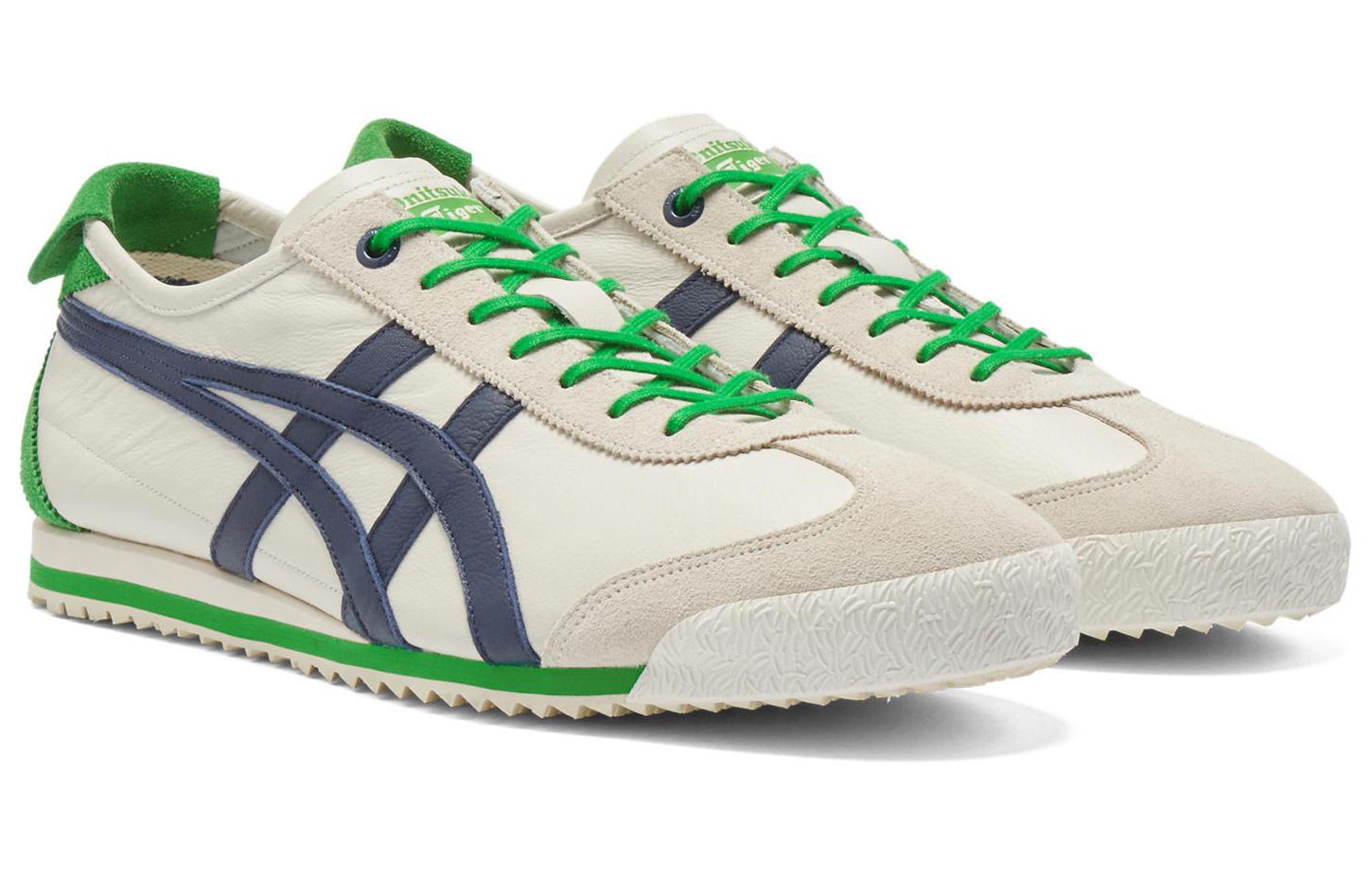 Lookbook Onitsuka Tiger Mexico 66 SD 'Birch Peacoat' Lelaki/Wanita Sneakers 1183B301-200