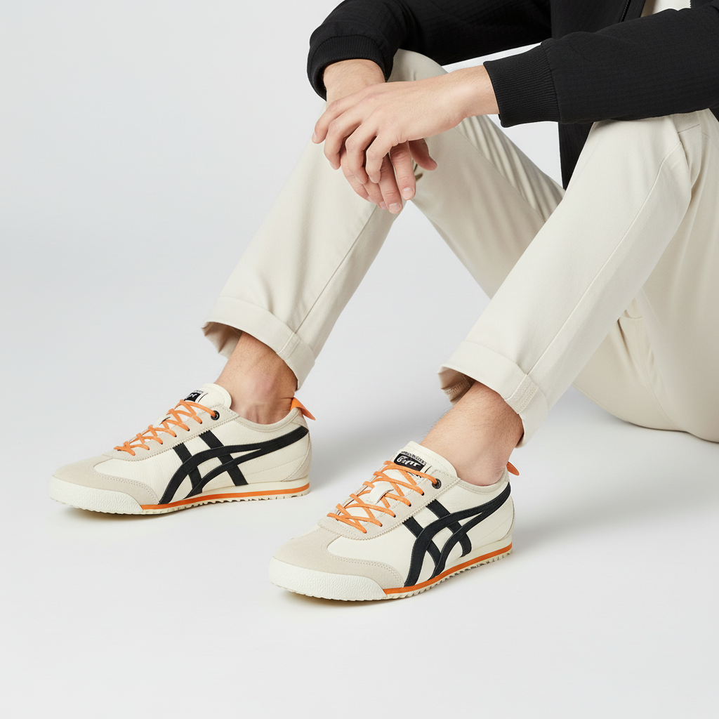 Order 鬼塚虎 Onitsuka Tiger Mexico 66 SD '奶油黑' 1183C015-105 1183C015-105