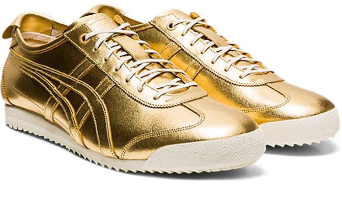 Onitsuka Tiger 鬼塚虎 MEXICO 66 SD 復古 低筒 運動休閒鞋 男女款 金 Lookbook Onitsuka Tiger 鬼塚虎 MEXICO 66 SD 復古 低筒 運動休閒鞋 男女款 金