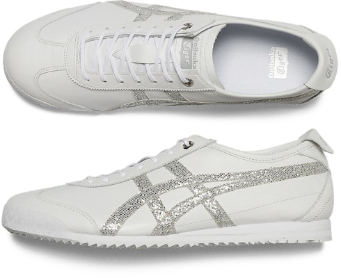 Onitsuka Tiger Mexico 66 SD 'White Pure Silver' 1183C345-100 Cheap Onitsuka Tiger Mexico 66 SD 'White Pure Silver' 1183C345-100