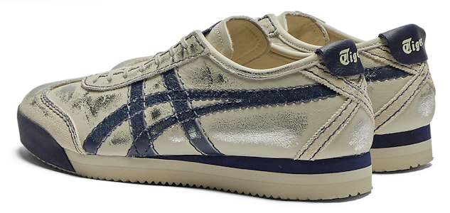 オニツカタイガー メキシコ66 SD PF クリーム/ピーコート 1183C146-100 Shop オニツカタイガー メキシコ66 SD PF クリーム/ピーコート 1183C146-100