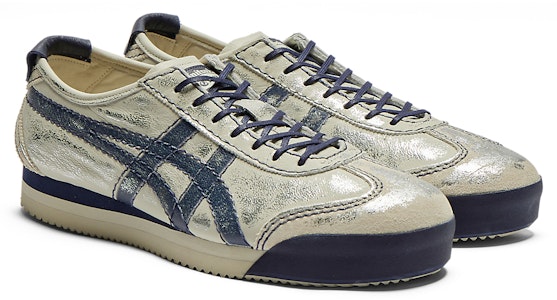 オニツカタイガー メキシコ66 SD PF クリーム/ピーコート 1183C146-100 1