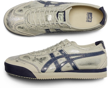 オニツカタイガー メキシコ66 SD PF クリーム/ピーコート 1183C146-100 2