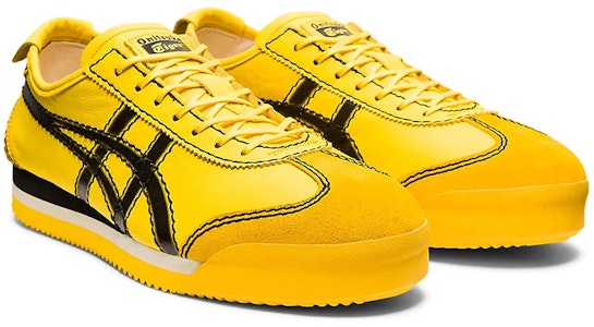 鬼塚虎 Mexico 66 SD PF 舒適耐磨跑步鞋 男女同款 黃色 Lookbook 鬼塚虎 Mexico 66 SD PF 舒適耐磨跑步鞋 男女同款 黃色