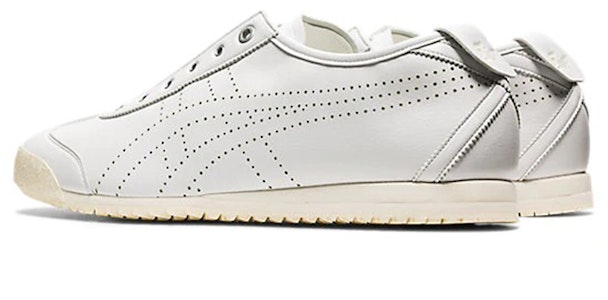 Onitsuka Tiger鬼塚虎 MEXICO 66 SD 滑入式低筒 運動休閒鞋 男女兩用 白色 Lookbook Onitsuka Tiger鬼塚虎 MEXICO 66 SD 滑入式低筒 運動休閒鞋 男女兩用 白色