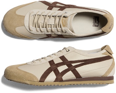 Onitsuka Tiger MEXICO 66 SD VIN PUTTY/DARK BROWN Cokelat Tua 1183C015-204 Cheap Onitsuka Tiger MEXICO 66 SD VIN PUTTY/DARK BROWN Cokelat Tua 1183C015-204