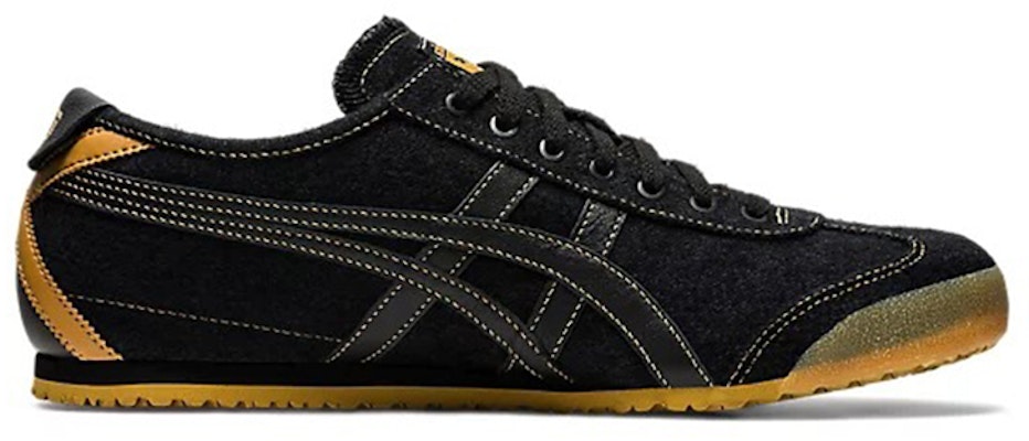 Onitsuka Tiger MEXICO 66 Shoes 'Black Solar Yellow' 1183A824-001 Order Onitsuka Tiger MEXICO 66 Shoes 'Black Solar Yellow' 1183A824-001