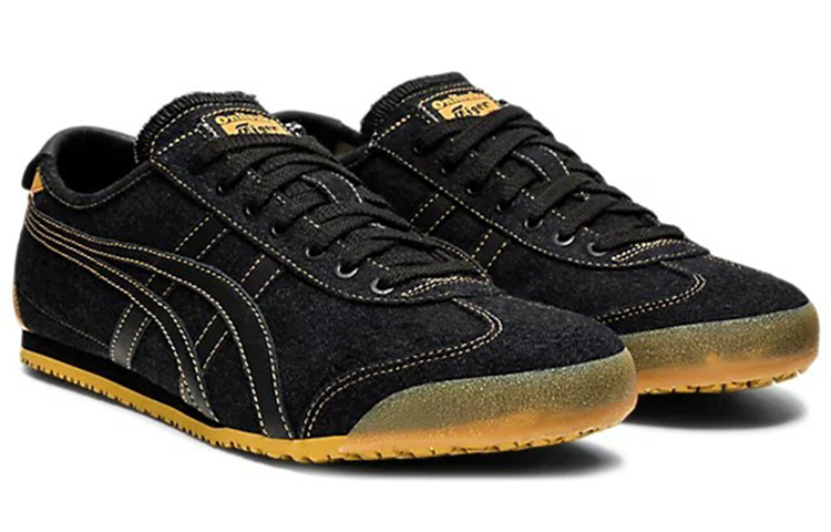 Onitsuka Tiger MEXICO 66 Shoes 'Black Solar Yellow' 圖 3