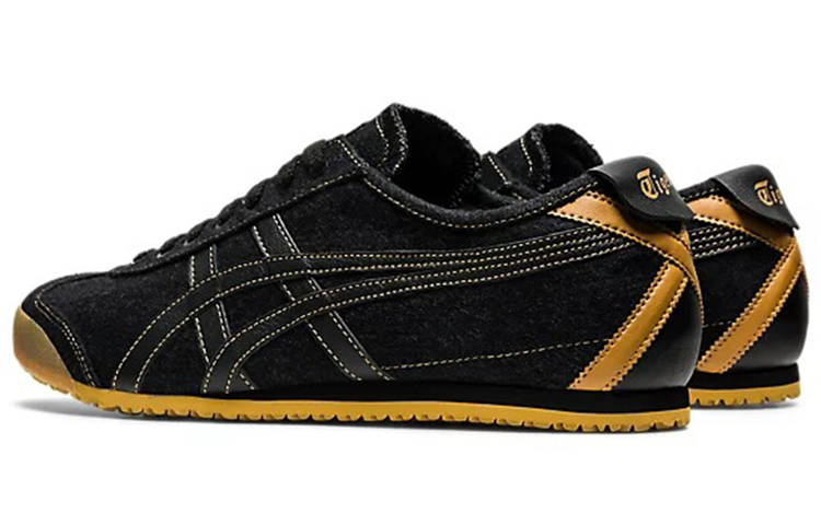 Onitsuka Tiger MEXICO 66 Shoes 'Black Solar Yellow' 圖 4