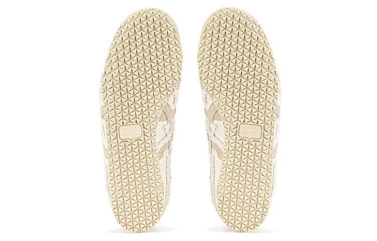 Shop Onitsuka Tiger鬼塚虎 MEXICO 66 兔年限定 加絨休閒 保暖防滑耐磨 低筒 運動休閒鞋 女款 白灰