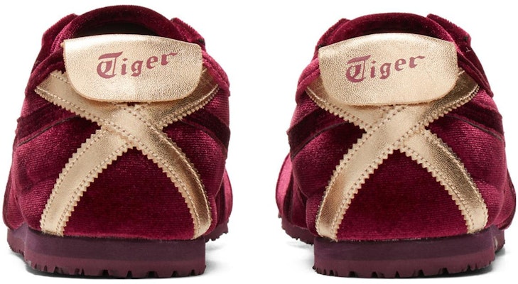 Kasut Onitsuka Tiger MEXICO 66 'Dried Berry Rose Gold' 1183C091-600 Details for Kasut Onitsuka Tiger MEXICO 66 'Dried Berry Rose Gold' 1183C091-600