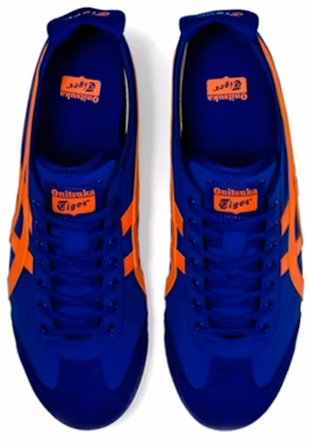Onitsuka Tiger鬼塚虎 MEXICO 66 復古 透氣輕便 低筒 運動休閒鞋 男女同款 藍橙 Shop Onitsuka Tiger鬼塚虎 MEXICO 66 復古 透氣輕便 低筒 運動休閒鞋 男女同款 藍橙