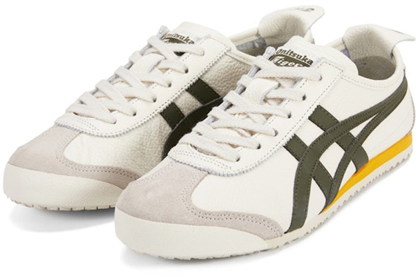 Onitsuka Tiger MEXICO 66 Shoes 'White Beige Green' 1183B771-105 Lookbook Onitsuka Tiger MEXICO 66 Shoes 'White Beige Green' 1183B771-105