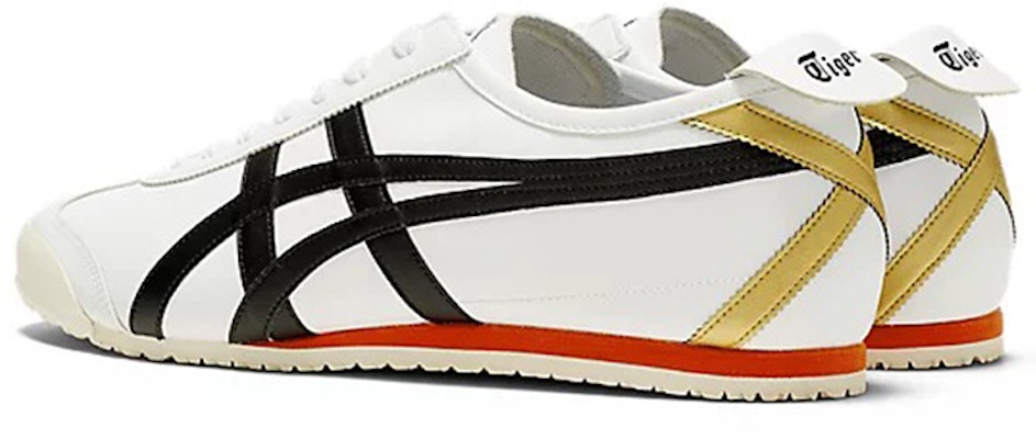 オニツカタイガー MEXICO 66 白黒金 1183C080-100 Shop オニツカタイガー MEXICO 66 白黒金 1183C080-100