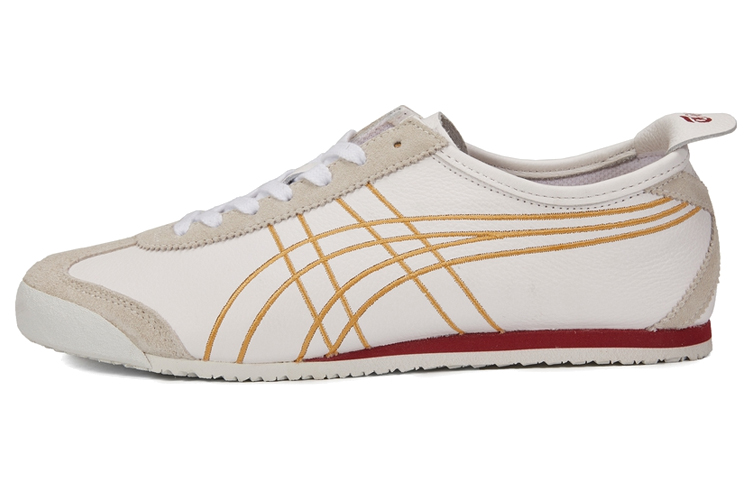 onitsukatiger mexico66 ホワイト/ゴールド　26 オニツカタイガー Onitsuka Tiger スニーカー メンズ 男性用