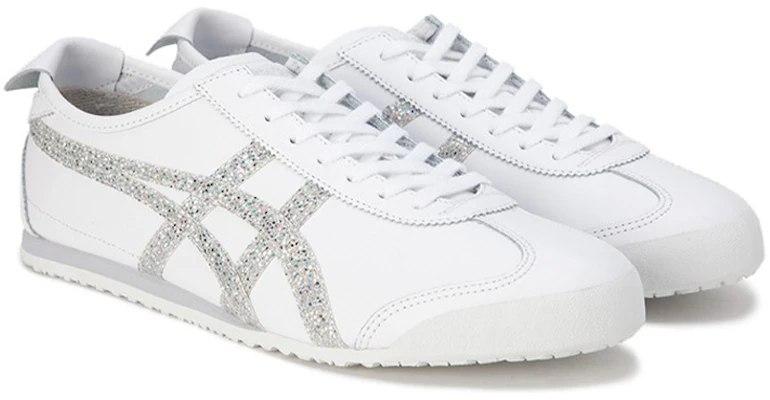 鬼塚虎 MEXICO 66 休闲鞋 '白色纯银' 1183B415-100 Order 鬼塚虎 MEXICO 66 休闲鞋 '白色纯银' 1183B415-100