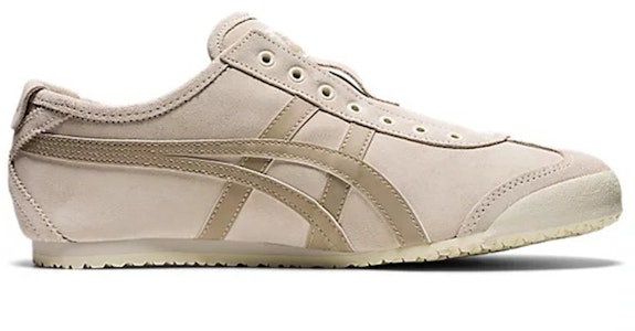 Onitsuka Tiger鬼塚虎 MEXICO 66 Slip-On 輕便 低筒 運動休閒鞋 男女同款 米色 Order Onitsuka Tiger鬼塚虎 MEXICO 66 Slip-On 輕便 低筒 運動休閒鞋 男女同款 米色