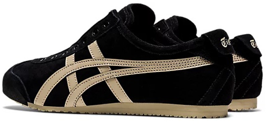 オニツカタイガー メキシコ66 スリップオン 黒 (Onitsuka Taigā Mekishiko 66 Surippuon Kuro) 1183B782-001 Shop オニツカタイガー メキシコ66 スリップオン 黒 (Onitsuka Taigā Mekishiko 66 Surippuon Kuro) 1183B782-001