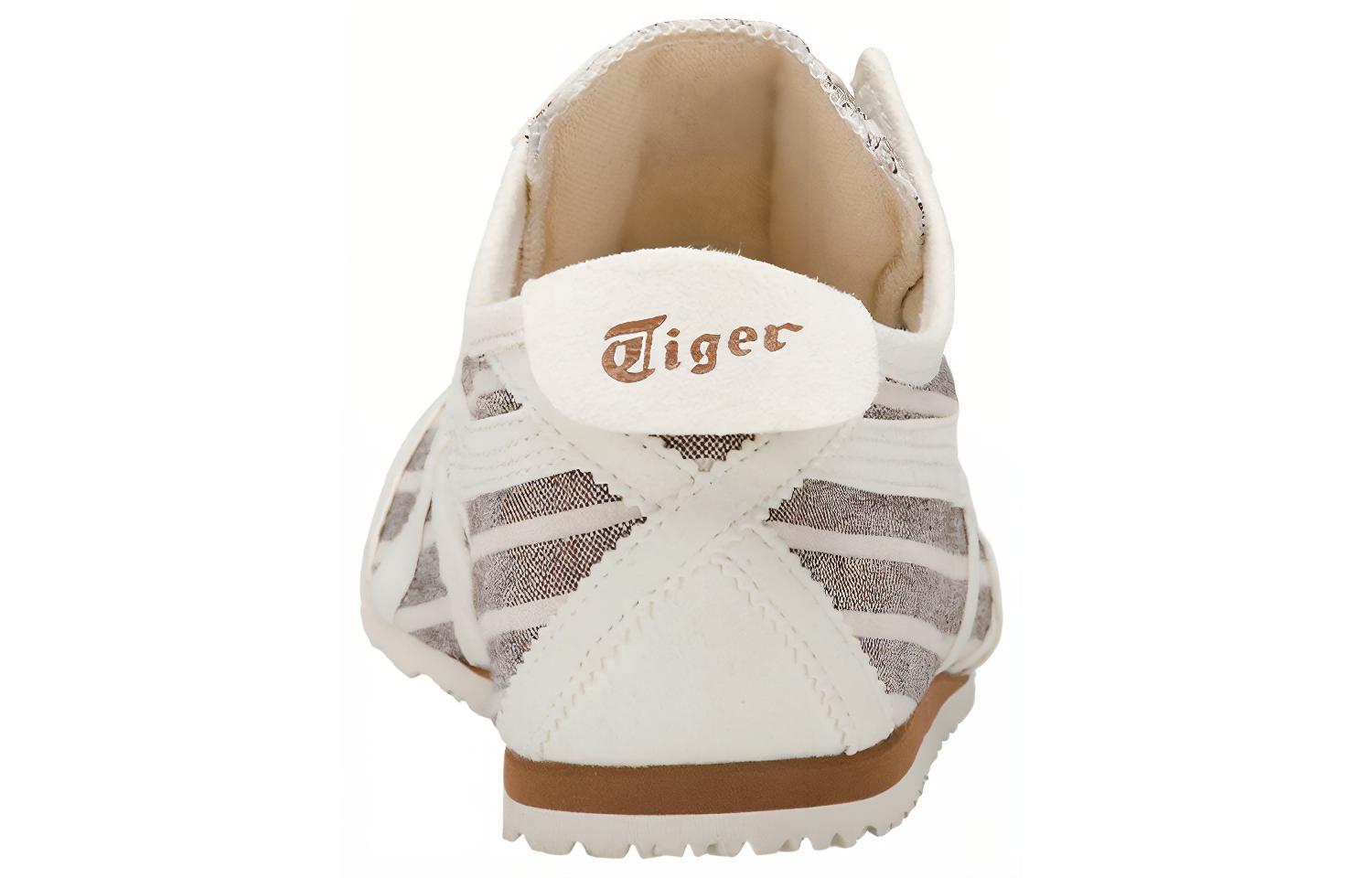 Purchase 鬼塚虎 墨西哥66 无鞋带款 '米色棕色条纹' 1183A239-201