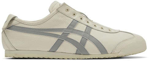 Onitsuka Tiger鬼塚虎 MEXICO 66 Slip-On 舒適 透氣 低筒 運動休閒鞋 男女款 白灰 Order Onitsuka Tiger鬼塚虎 MEXICO 66 Slip-On 舒適 透氣 低筒 運動休閒鞋 男女款 白灰