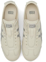 Onitsuka Tiger鬼塚虎 MEXICO 66 Slip-On 舒適 透氣 低筒 運動休閒鞋 男女款 白灰 Shop Onitsuka Tiger鬼塚虎 MEXICO 66 Slip-On 舒適 透氣 低筒 運動休閒鞋 男女款 白灰