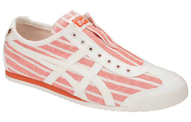 Lookbook Onitsuka Tiger Mexico 66 Slip-On 'Crema Naranja Rayas Finas' 1183A239-801