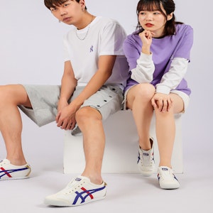 鬼冢虎 墨西哥 66 一脚蹬 '奶油金枪鱼蓝' 1183B475-100 Sizing 鬼冢虎 墨西哥 66 一脚蹬 '奶油金枪鱼蓝' 1183B475-100