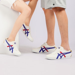 鬼冢虎 墨西哥 66 一脚蹬 '奶油金枪鱼蓝' 1183B475-100 Cheap 鬼冢虎 墨西哥 66 一脚蹬 '奶油金枪鱼蓝' 1183B475-100