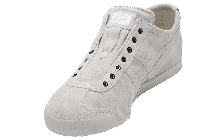 Shop Sepatu Lari Pria/Wanita Onitsuka Tiger Mexico 66 Slip-On Abu-abu D7L1L-9696