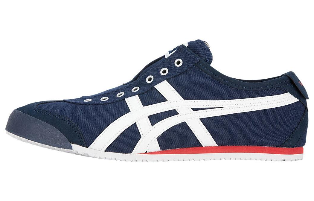 Onitsuka Tiger Mexico 66 Slip-On 'Navy Red' 1183A360-401
