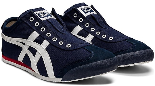 오니츠카 타이거 멕시코 66 슬립온 '네이비 레드' 1183A360-401 Lookbook 오니츠카 타이거 멕시코 66 슬립온 '네이비 레드' 1183A360-401