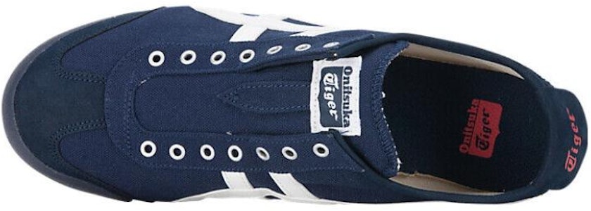 오니츠카 타이거 멕시코 66 슬립온 '네이비 레드' 1183A360-401 Shop 오니츠카 타이거 멕시코 66 슬립온 '네이비 레드' 1183A360-401