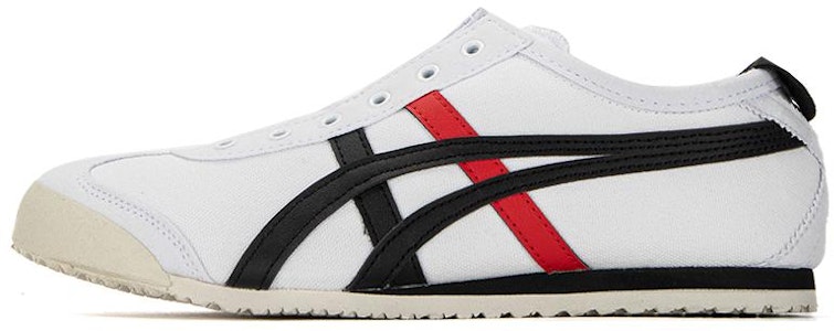 오니츠카 타이거 멕시코 66 슬립온 '화이트 블랙 레드' 1183A360-117 Buy 오니츠카 타이거 멕시코 66 슬립온 '화이트 블랙 레드' 1183A360-117