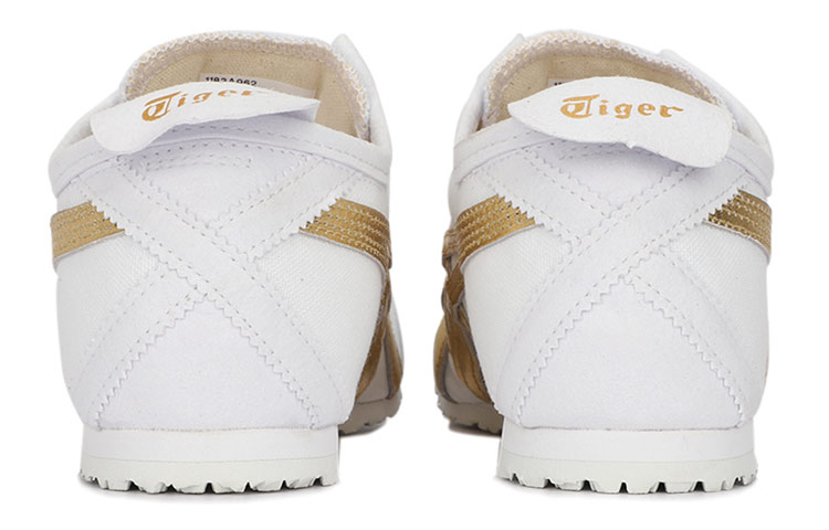 Lookbook 鬼塚虎 MEXICO 66 便鞋 潮流經典 運動 低筒 板鞋 男女同款 白金色