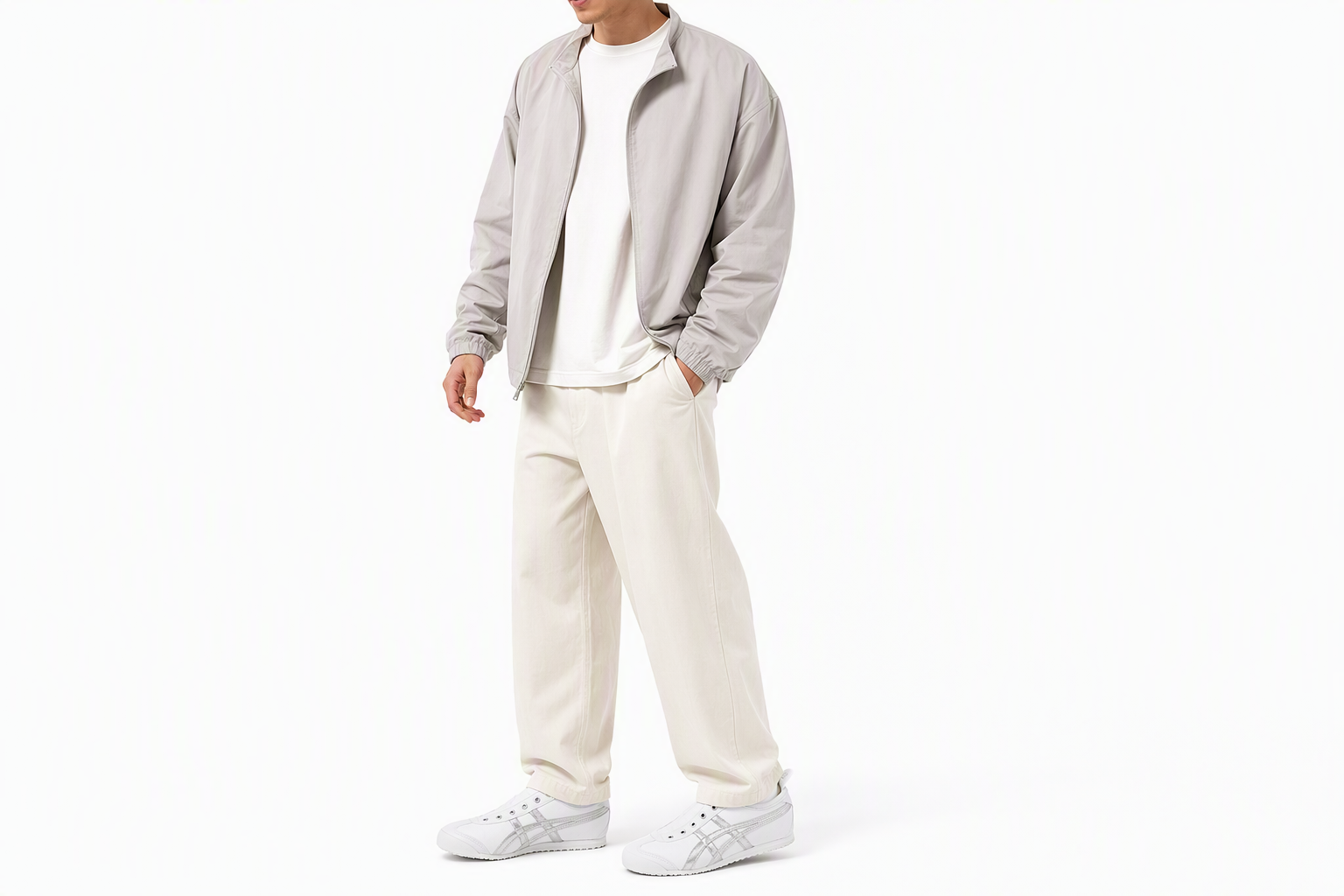Order Onitsuka Tiger Mexico 66 Slip-On ''Blanc Argent Pur'' 1183A962-101
