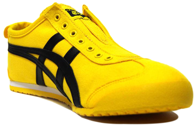 Lookbook 鬼塚虎 Mexico 66 套穿輕便舒適運動鞋 男女款 黃色