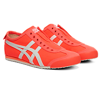 Order 鬼冢虎 MEXICO 66 SLIP-ON 闪耀珊瑚色/白色 1183A360-702