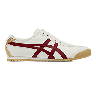 Onitsuka Tiger MEXICO 66 SLIP-ON OFF-WHITE/BEET JUICE 1183A360-131